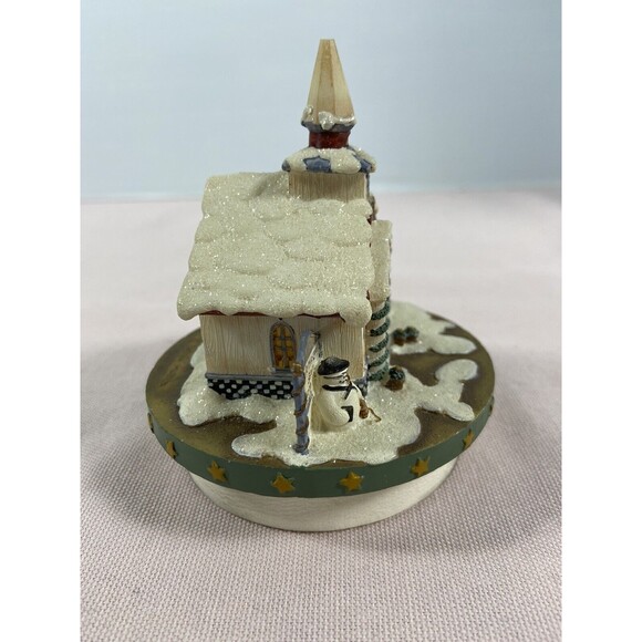 OUR AMERICAN - WINTER CHURCH CANDLE TOPPER - Picture 3 of 6